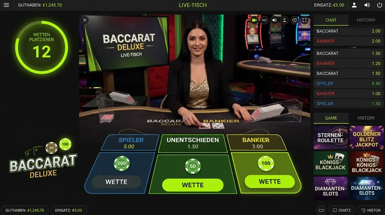 Live Casino — Monro